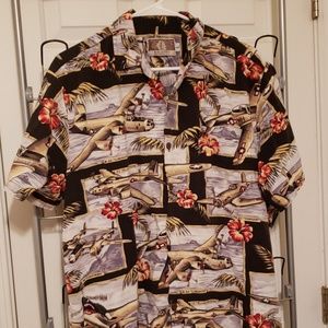 Hawaii ww2 bomber shirt